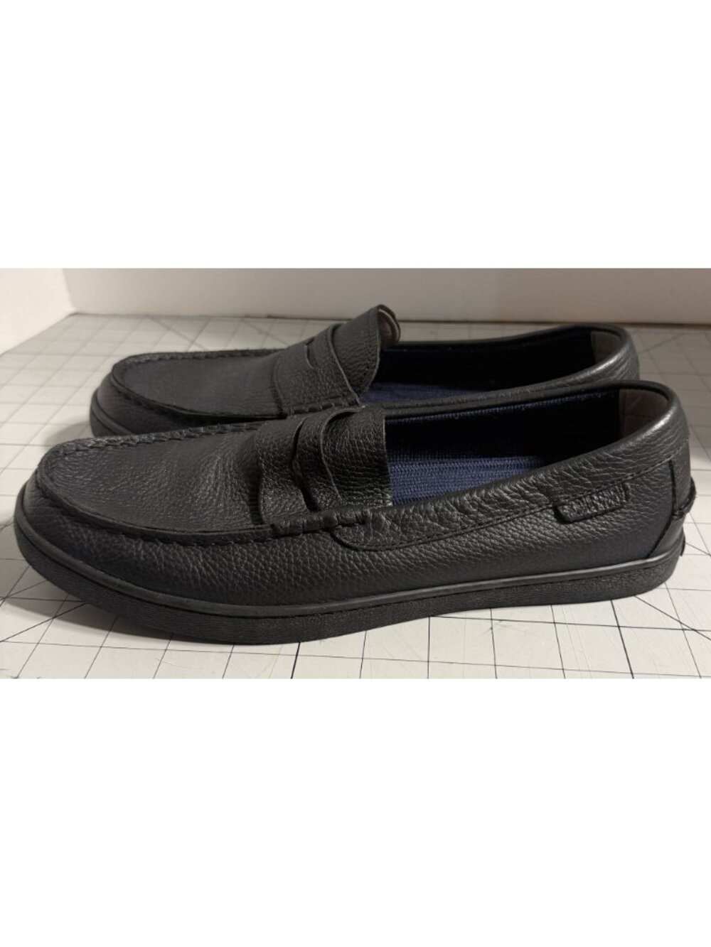 Cole Haan Nantucket Penny Loafers Black Leather Men's Size 9M NWOB C27785 - Picture 6 of 8
